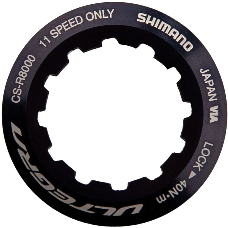 Shimano CS-R8000 Lock Ring and Spacer