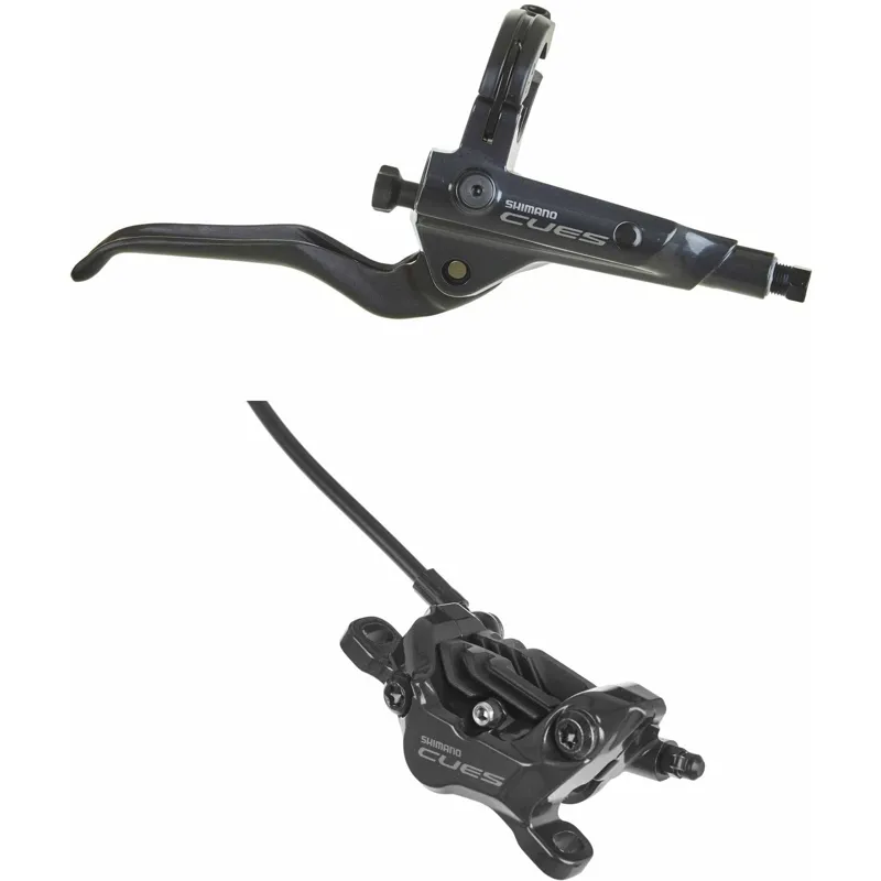 Shimano Cues BR-U8020/BL-U8000 Bled Brake Lever/Post Mount 4 Pot Calliper-1