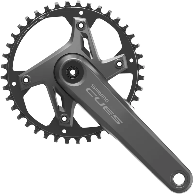 Shimano Cues FC-U6000 2 Piece Design Chainset for 9/10/11-Speed 170mm 40T