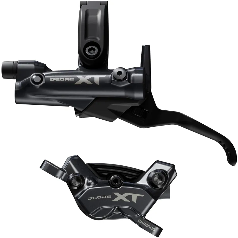 Shimano Deore XT BR-M8220/BL-M8200 4 Pot Bled Brake Lever/PM Calliper Rear Left