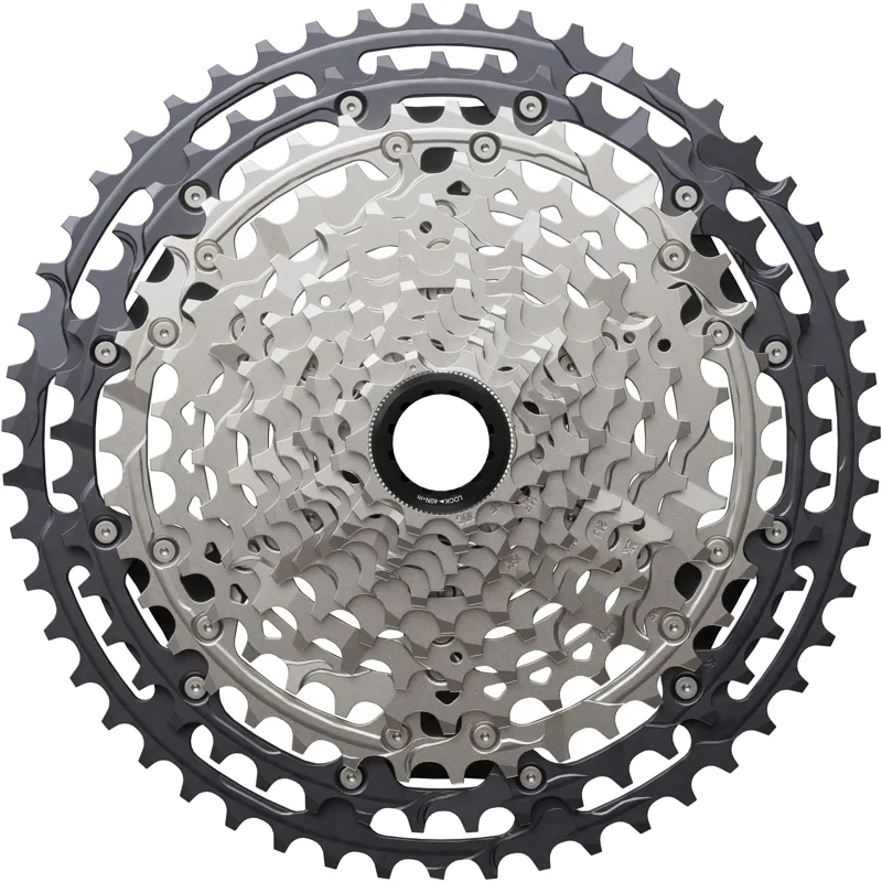Shimano Deore XT CS-M8200 12-Speed Cassette 10-51T - Silver/Black