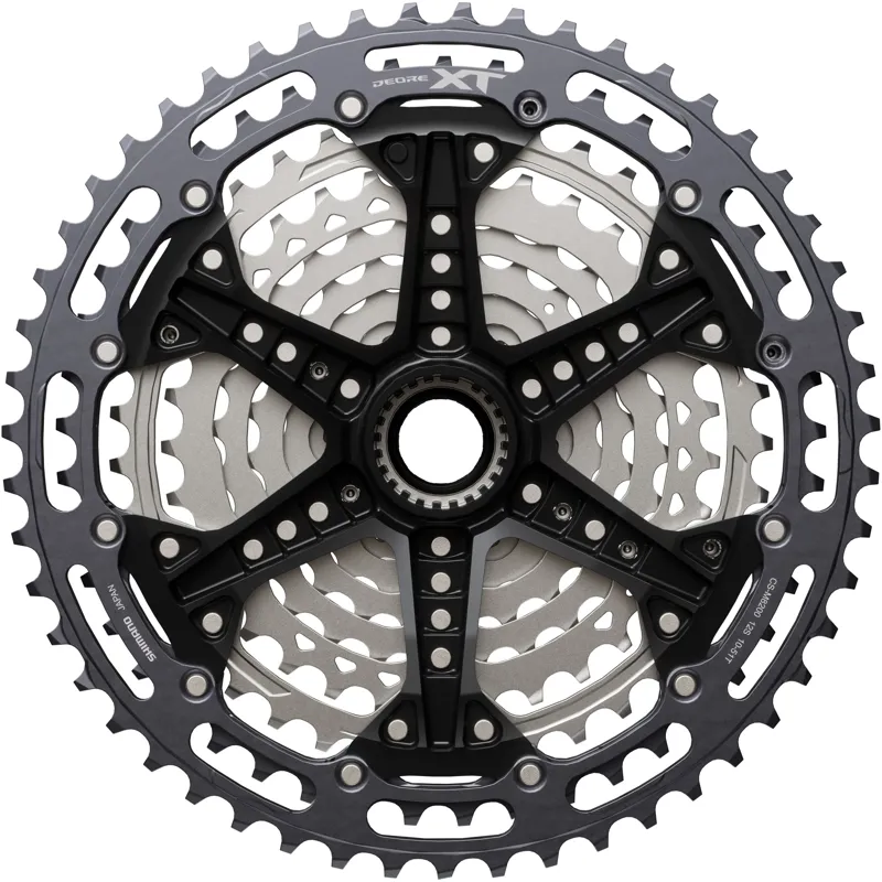 Shimano Deore XT CS-M8200 12-Speed Cassette 10-51T - Silver/Black-2