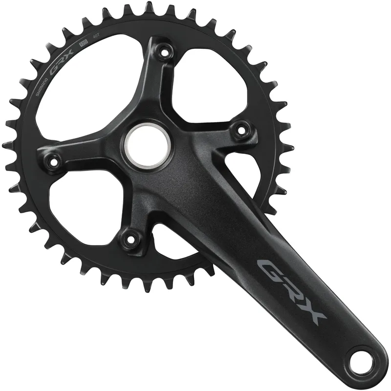 Shimano GRX FC-RX610 Chainset 40T Single 12-Speed 2-Piece Design 170mm