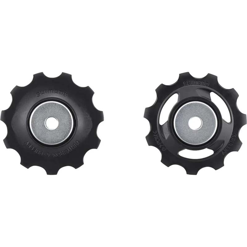 Shimano GRX RD-RX400 Rear Mech Pulley Set - Black/Silver