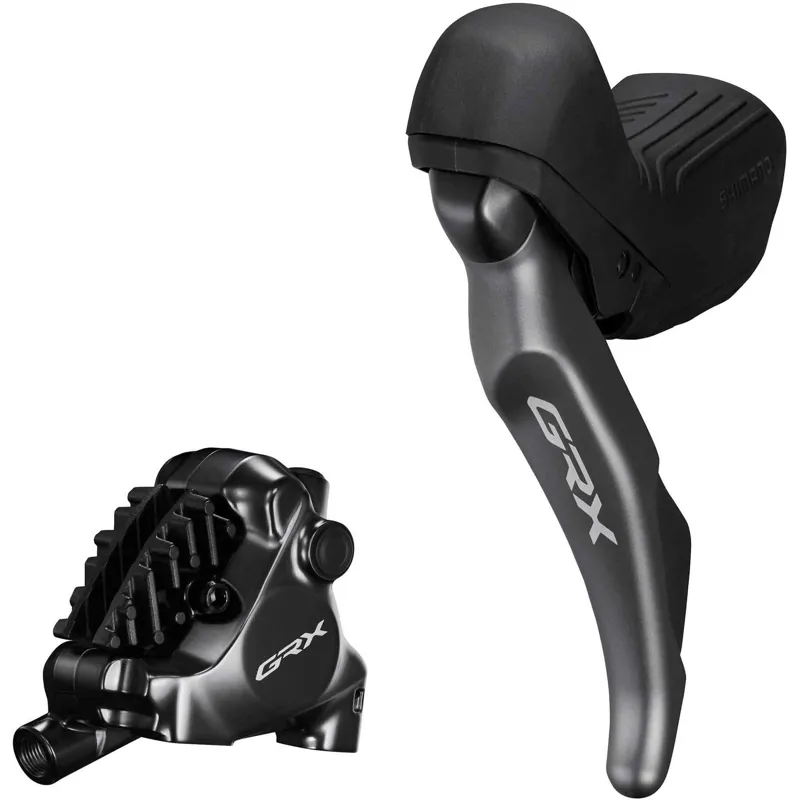 Shimano GRX ST-RX820 2-Speed STI Bled with BR-RX820 FM Calliper - Left Rear