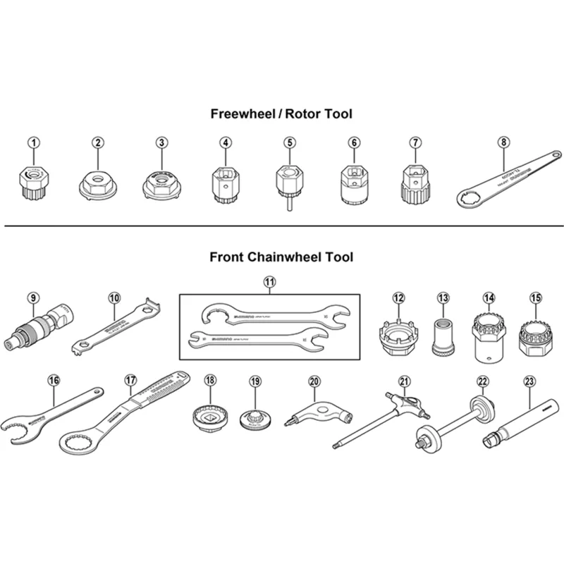 Shimano Multiple Freewheel Remover-1