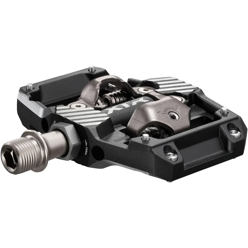 Shimano XTR PD-M9220 Trail Wide Platform Pedals - Grey/Black-3
