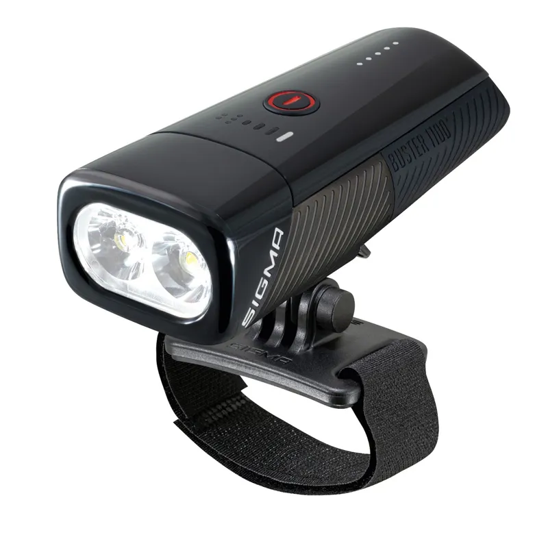 Sigma Buster 1100 Bike Headlight with Helmet Mount
