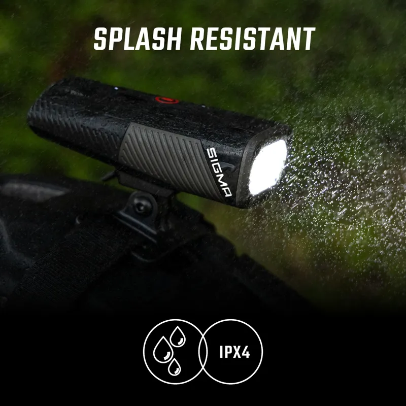 Sigma Buster 1600 Bike Headlight with Helmet Mount-4