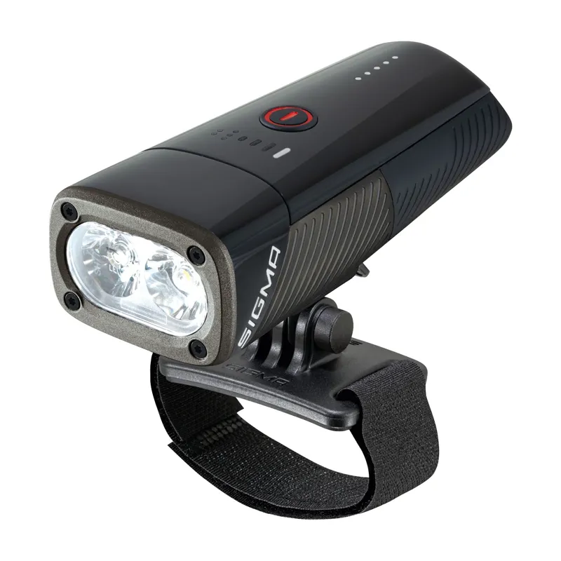 Sigma Buster 1600 Bike Headlight with Helmet Mount