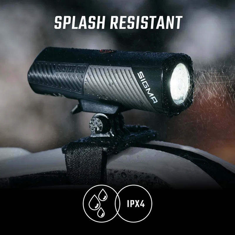 Sigma Buster 800 Bike Headlight with Helmet Mount-5