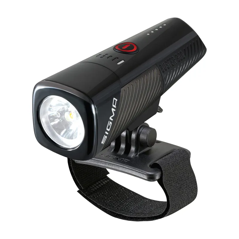 Sigma Buster 800 Bike Headlight with Helmet Mount