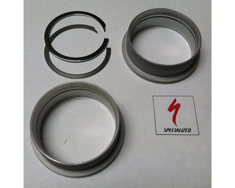 Specialized S140400002 OSBB Bearing Cups Road Alloy for 46mm ID BB Shell