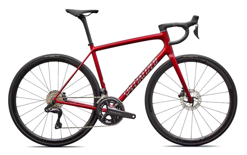 2026 Specialized Aethos 2 Pro Shimano Ultegra Di2 Road Bike - Gloss Red Sky