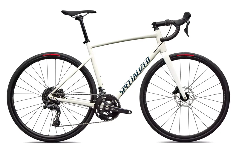 2026 Specialized Allez E5 Road Bike - Dune White/Deep Lake