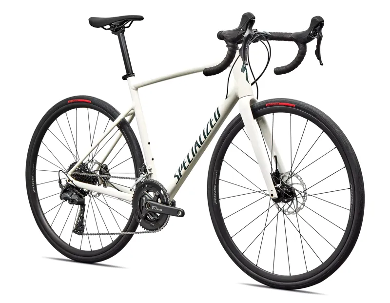 2026 Specialized Allez E5 Road Bike - Dune White/Deep Lake-1