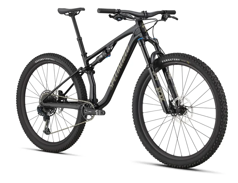 2026 Specialized Chisel Comp Evo Mountain Bike - Gloss Black/Taupe-1