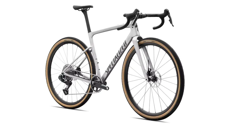 2027 Specialized Crux 5 Expert SRAM Force XPLR Gravel Bike - Silver-1