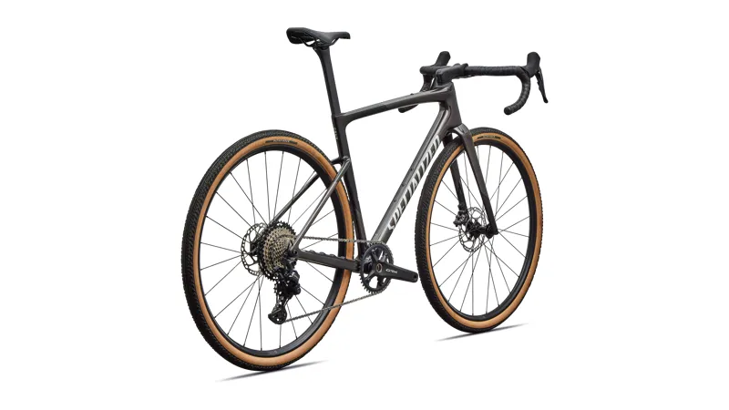 2027 Specialized Crux 5 Sport Shimano GRX 800 Gravel Bike - Silver Pearl Smoke-2