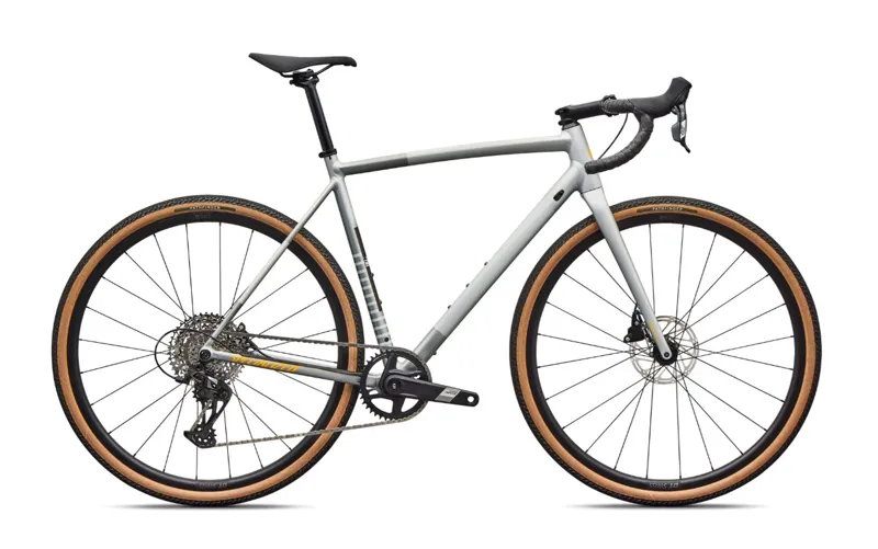 Ex-Demo: Specialized Crux DSW Comp Gravel Bike - Silver - 49cm