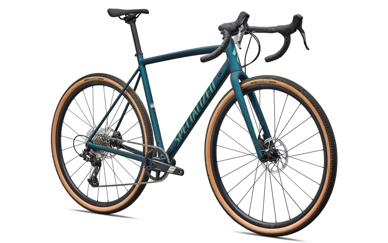 2026 Specialized Crux DSW Comp Gravel Bike - Emerald Metallic-1