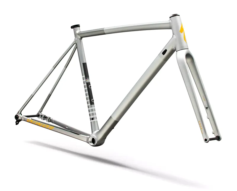 2026 Specialized Crux DSW Gravel Bike Frameset Shadow Silver