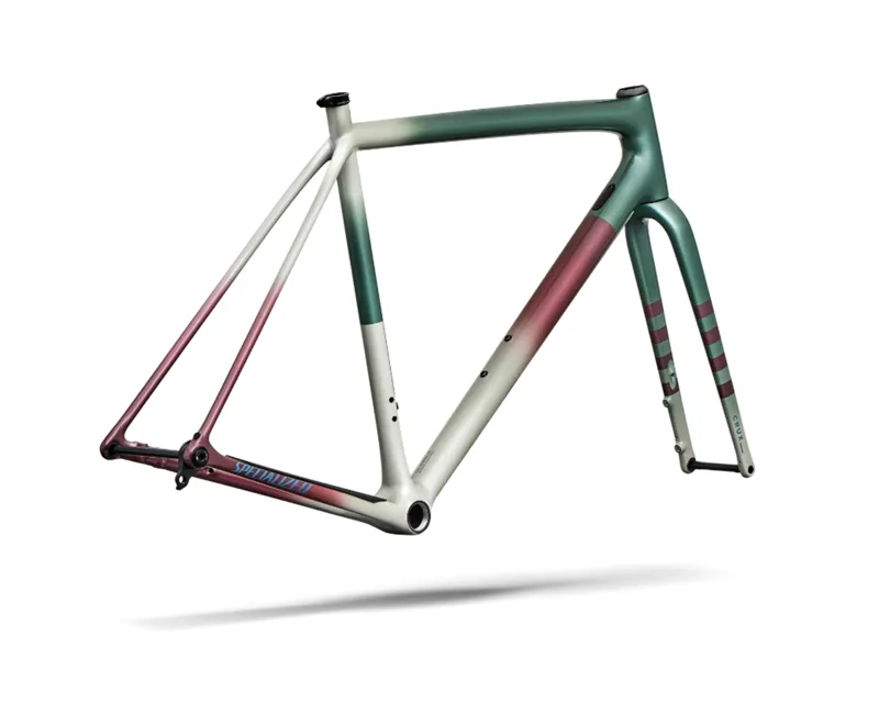 2026 Specialized Crux Gravel Bike Frameset - Dolomite/Fjord Metallic-2