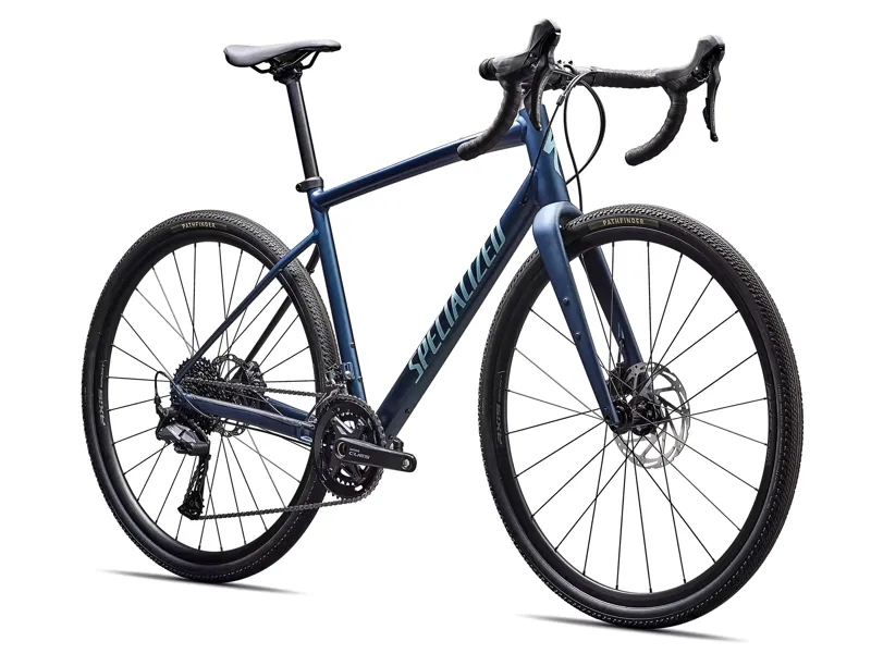 2026 Specialized Diverge E5 Gravel Bike - Satin Cast Blue Metallic-1