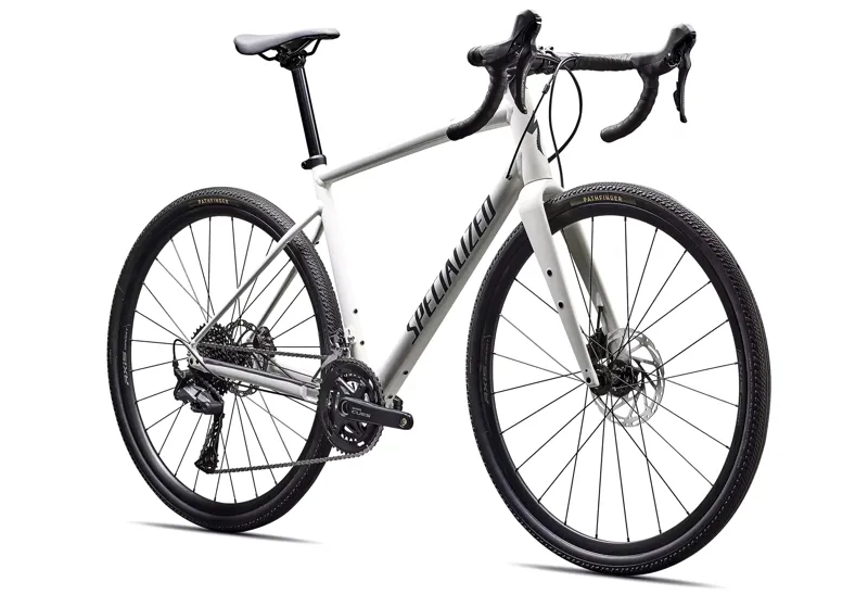 2026 Specialized Diverge E5 Gravel Bike - Gloss Dune White/Ashen-1