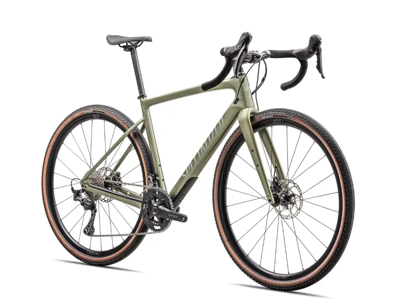 2025 Specialized Diverge Sport Carbon Gravel Bike - Satin Spruce-1