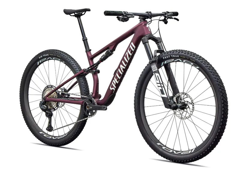 2026 Specialized Epic 8 Expert Di2 Mountain Bike - Satin Bordeaux-1