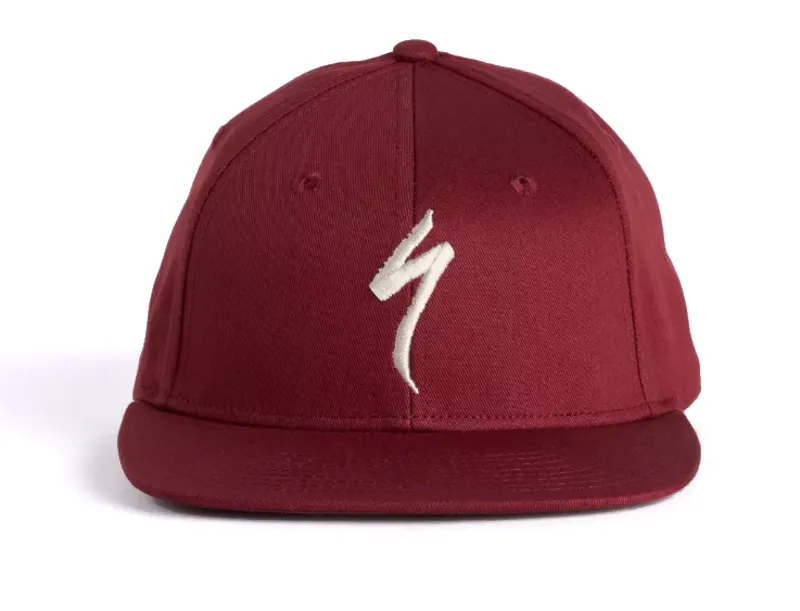 Specialized Flat Brim Hat - Garnet Red