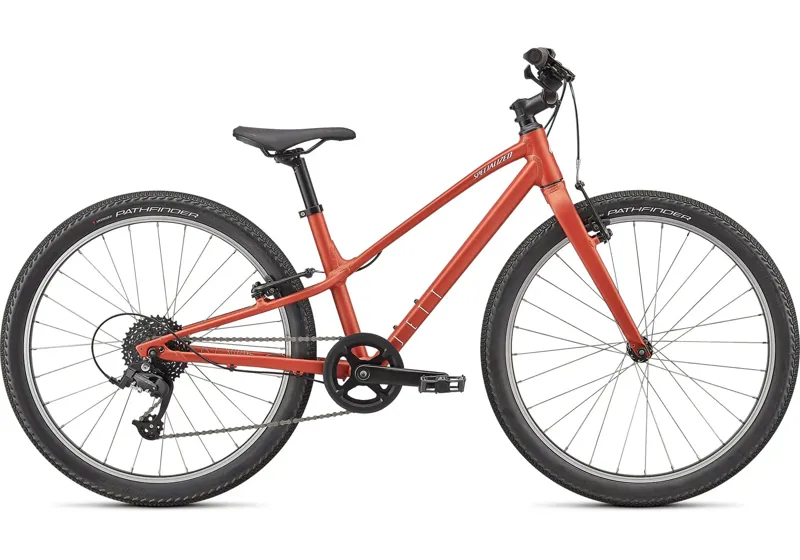 Shop Soiled: Specialized Jett 24 Kids Mountain Bike - Satin Redwood