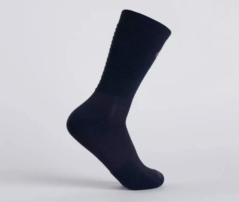 Specialized Knit Tall Cycling Sock - Dark Navy/Dusk-1