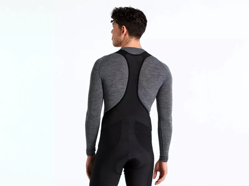 Specialized Merino Seamless Mens Cycling Long Sleeve Base Layer - Grey-1