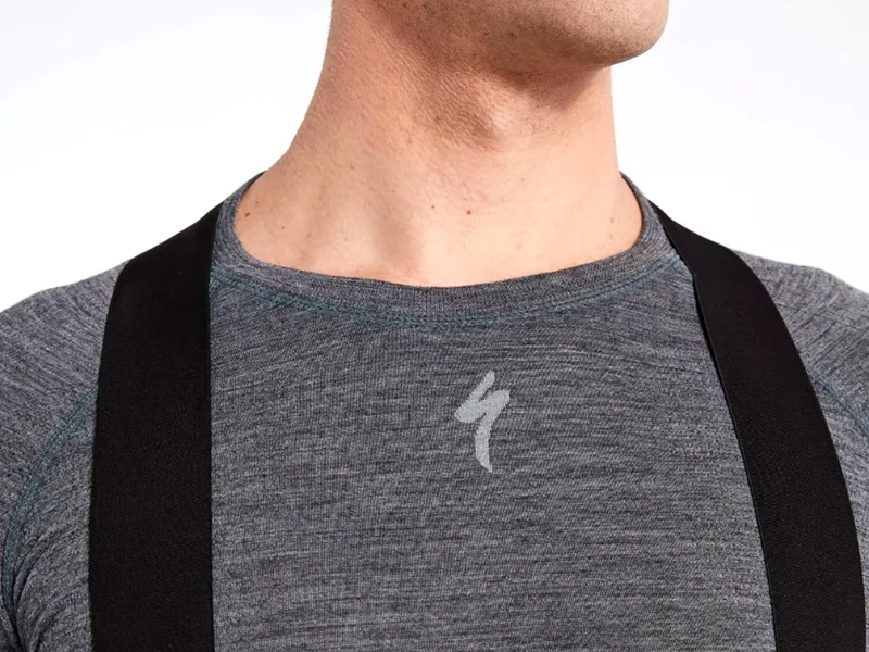 Specialized Merino Seamless Mens Cycling Long Sleeve Base Layer - Grey-2