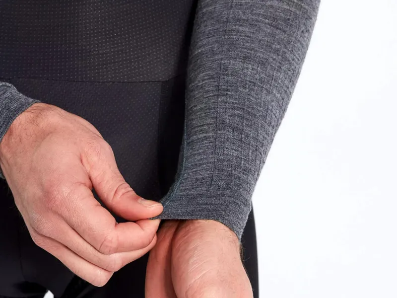 Specialized Merino Seamless Mens Cycling Long Sleeve Base Layer - Grey-4