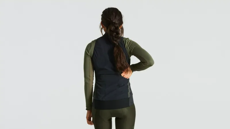 Specialized Prime Alpha Womens Cycling Vest - Black/Smoke-2