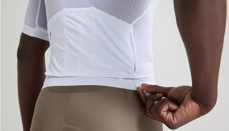 Specialized Prime Lightweight Mens Short Sleeve Cycling Jersey - White-3