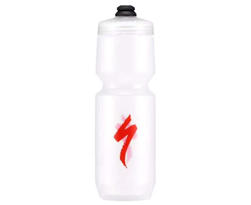 Specialized Purist MFlo 26oz Water Bottle - S-Logo Clear