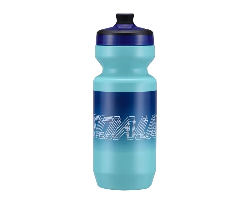 Specialized Purist Omni 22oz Water Bottle - Wordmark Triple Stack Turq