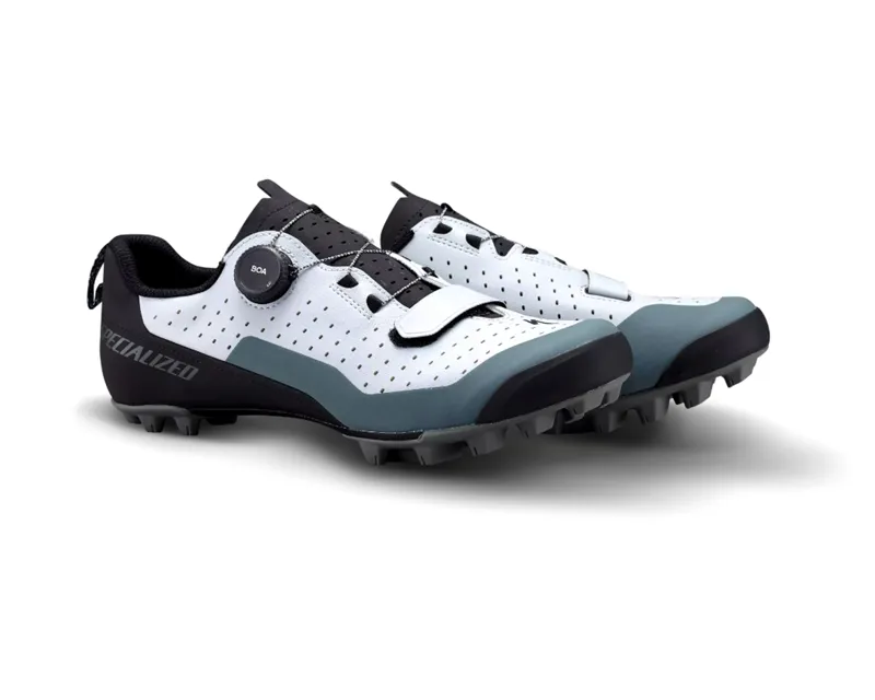 Specialized Recon 2.0 Gravel and Mountain Bike Shoes - Dove Grey/Emerald