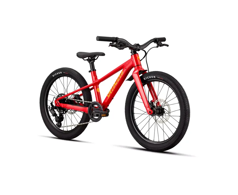 2026 Specialized Riprock 20 Kids Mountain Bike - Gloss Flo Red-1