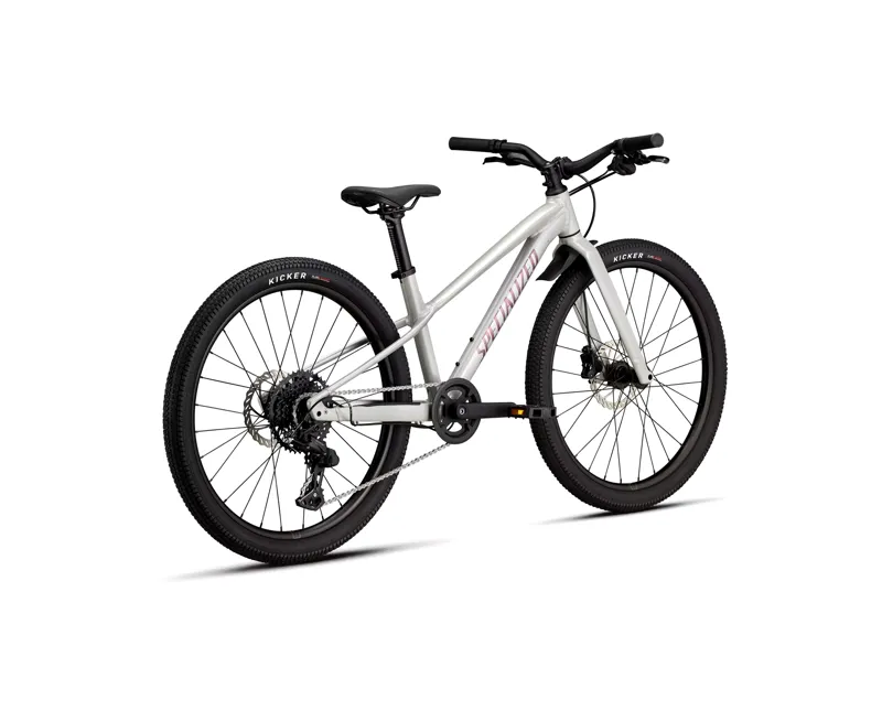 2026 Specialized Riprock 24 Kids Mountain Bike - Gloss Dolomite Metallic-2