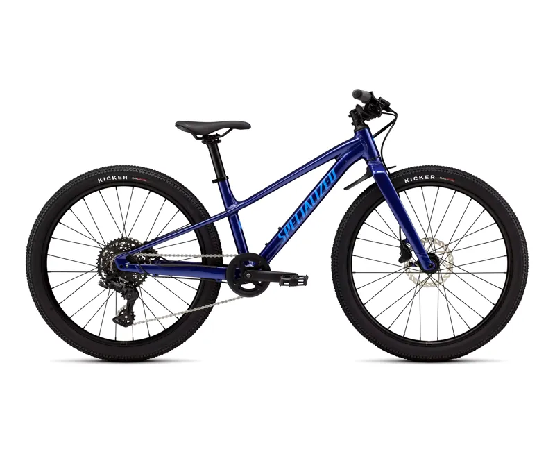 2026 Specialized Riprock 24 Kids Mountain Bike - Gloss Majesty Blue