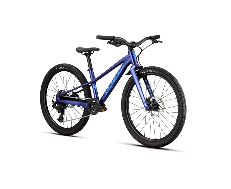 2026 Specialized Riprock 24 Kids Mountain Bike - Gloss Majesty Blue-1