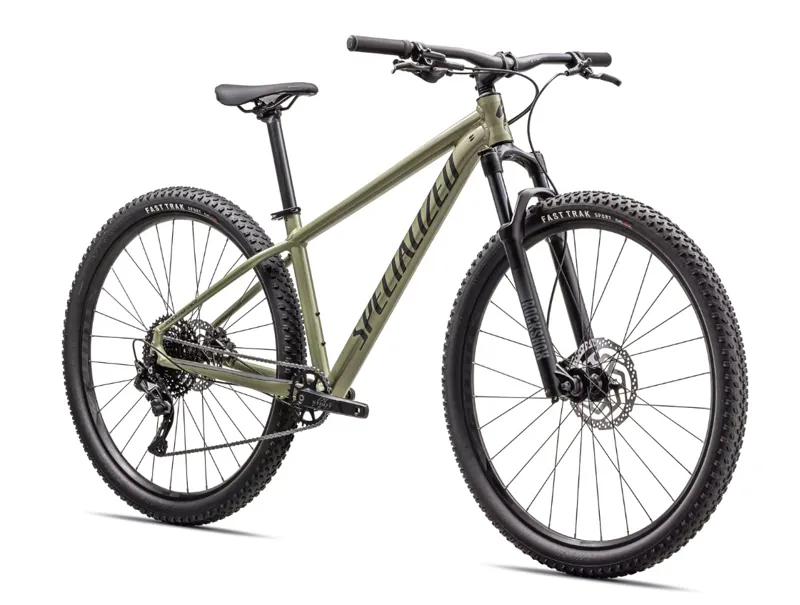 2025 Specialized Rockhopper Comp 27.5 Mountain Bike - Gloss Spruce-1
