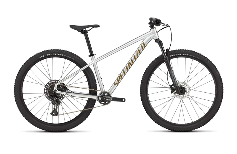 2025 Specialized Rockhopper Expert 27.5 Mountain Bike - Gloss Silver