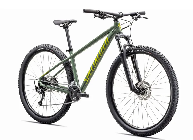 2025 Specialized Rockhopper 27.5 Mountain Bike - Gloss Sage Green-1
