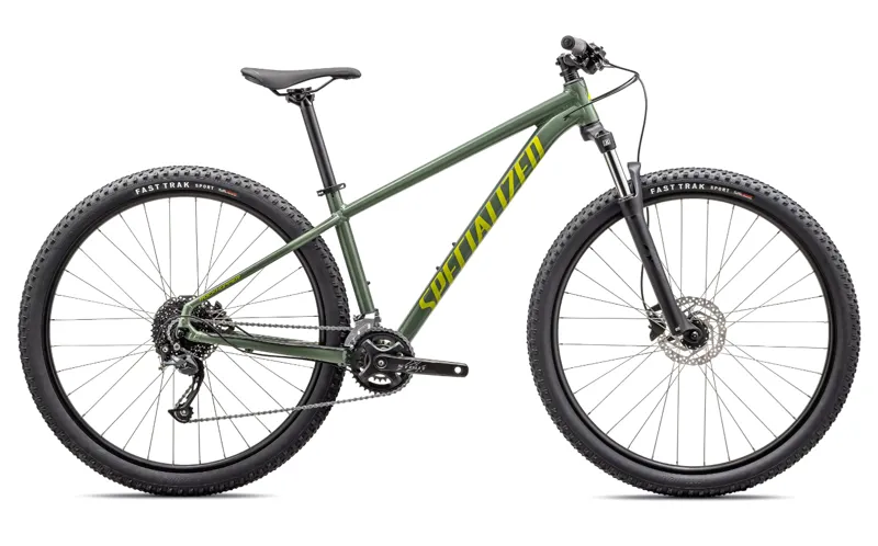 2025 Specialized Rockhopper 27.5 Mountain Bike - Gloss Sage Green